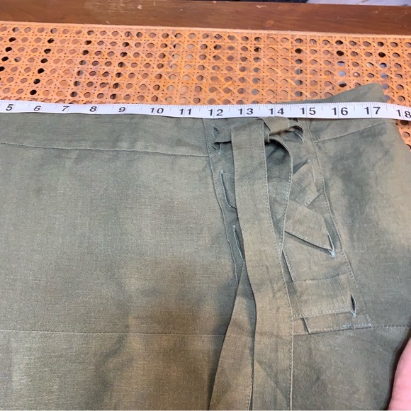 Ann Taylor skirt Linen fabric too cute ! - Picture 8 of 9
